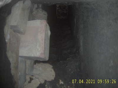 Protruded brick chimney Protruded brick chimney2