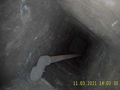 Pipes in CHimney Pipes in CHimney